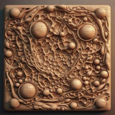Patterns and decorations stl cell 4 3d model